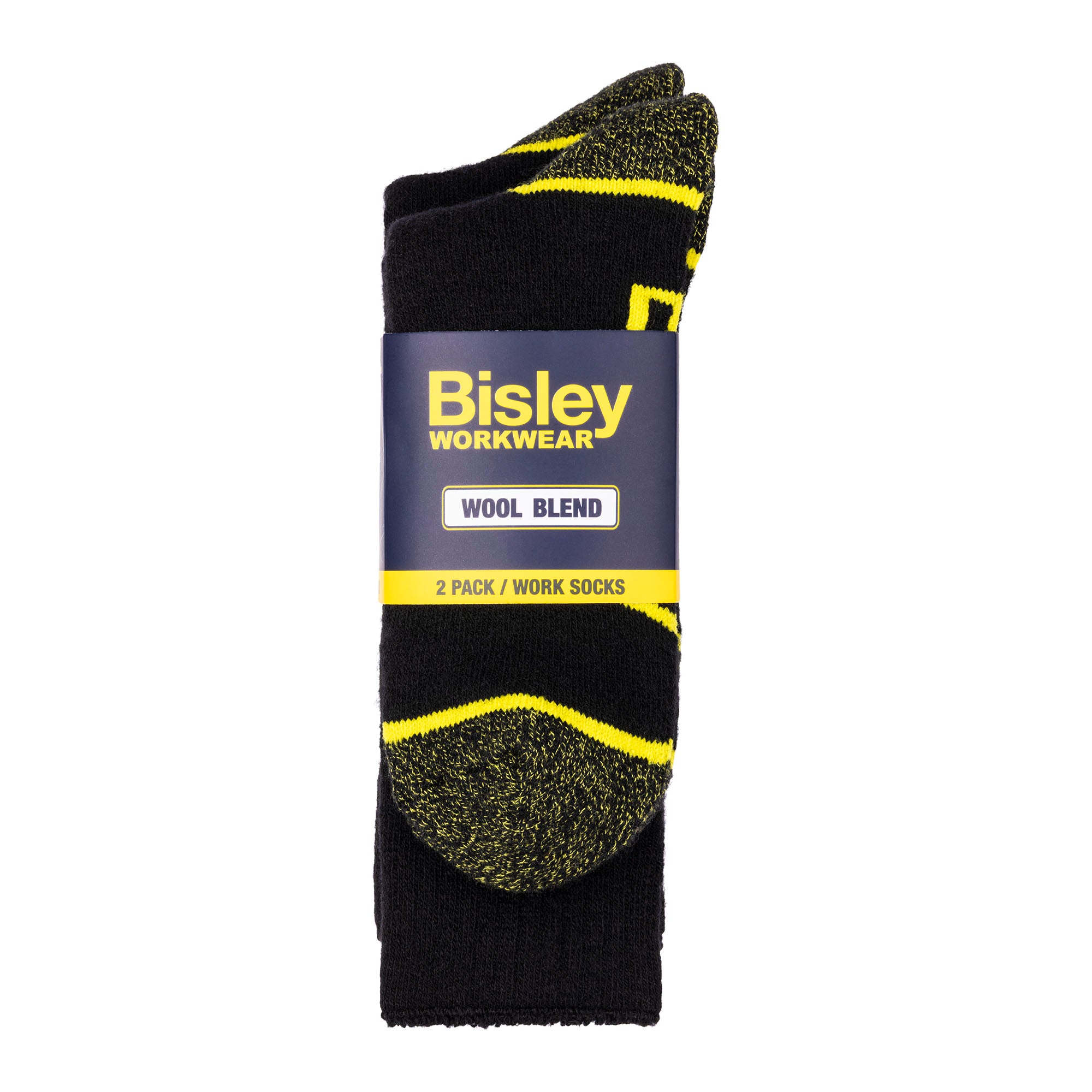 BISLEY NEROX Arbeitssocken schwarz Packung