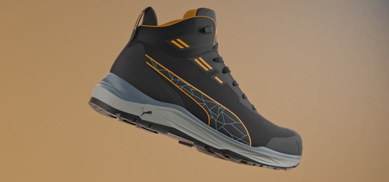 Imagevideo zeigt die neue Linie von Puma Safety TRAIL PROTECT